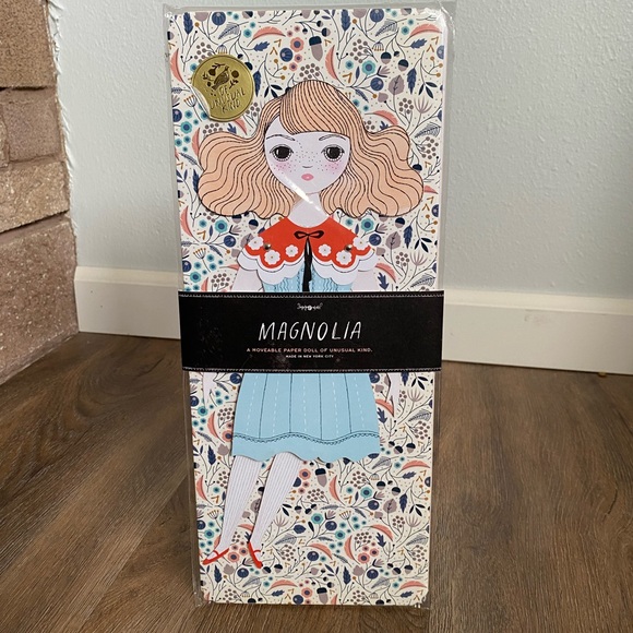☘️New in packaging- Moveable paper doll “Magnolia” made in USA Rare! - Picture 1 of 4